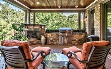 Upgraded Easy Maintenance Covered Deck with Staine