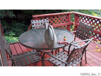 Exterior Back **VIEW OF DECK OVER LOOKING NEIGHBORHOOD***