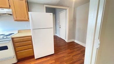 Dedicated dining space just off the kitchen.