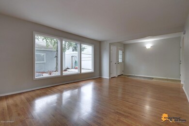 Laminate floor on main level