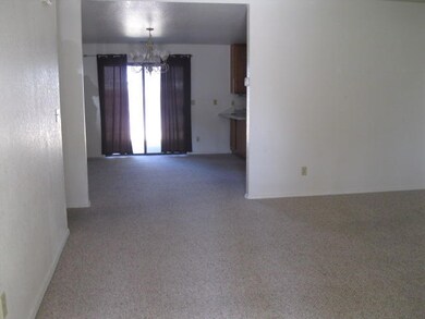 Looking into dining area