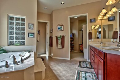 Master Bathroom With Jeted Tub, Dbl Sink