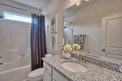 seondary bathroom on 1st floor for rooms 2&3 model