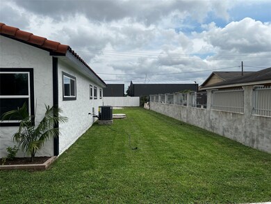 Large yard