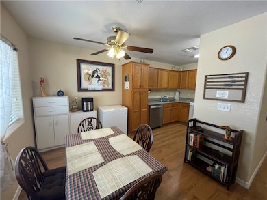 Separate casual dining area