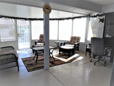 Screened patio