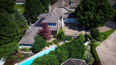 Aerial view from south