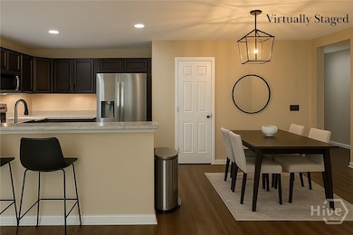 Virtually Staged Kitchen