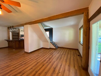 Entry way and living area