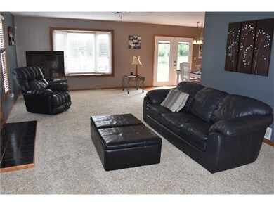 New carpeting has just been installed in the large