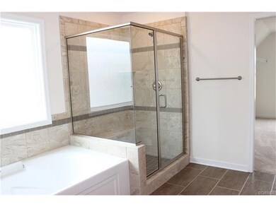 Master bathroom.