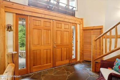 Slate floor large entry