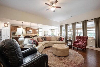 View of Great Room from Hall to Laundry Room/Garage