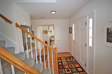 Front Entry. Coat closet on the right and the Livi