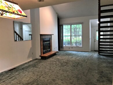 Combination dining living area