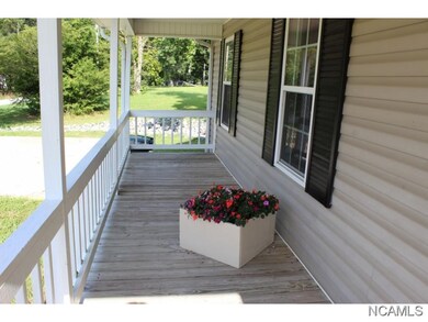 VIEW FROM FRONT PORCH