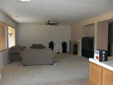 large family room right off the kitchen