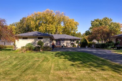 Front of House - Deep Flat Lot.