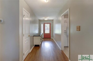 Front entrance - love that color pop!