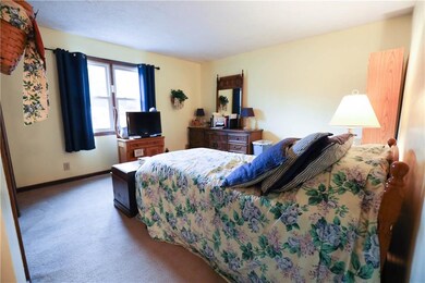 Very good size bedroom on main level, facing the front of the house with nice size closet for ample storage.