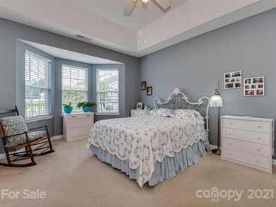 Tray  Ceiling and Bay Window in Owners BR