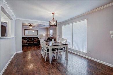Dining Room opens to Living room