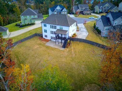 Aerial View of Back of Home