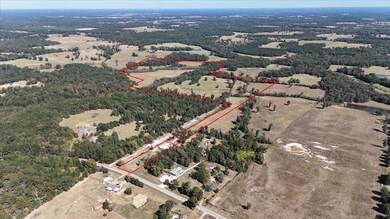 Bird's eye view with a rural view