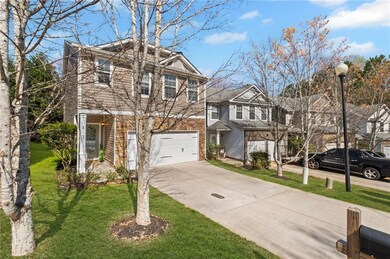 View of front of property featuring brick siding, 