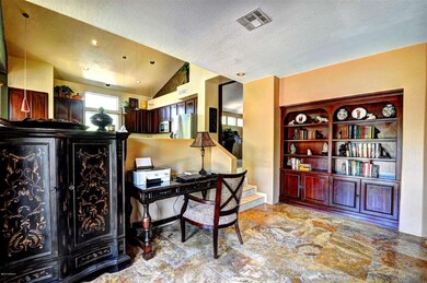 Family to kitchen