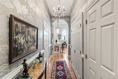 Hallway from the front door