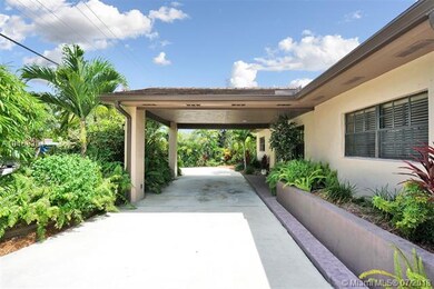 Covered driveway