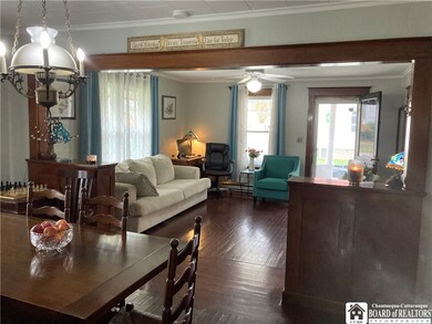 Open dining living room
