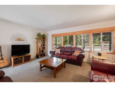 Southern exposure through this nice array of windows in living room on main level
