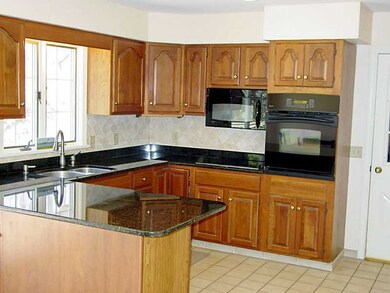 Kitchen. Kitchen with gleaming granite counter top