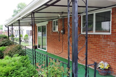 Covered Patio to enjoy the Backyard Rain or Shine