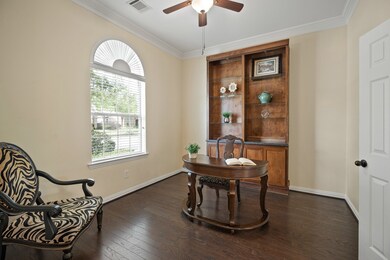 Home office or formal living/ dining off the front
