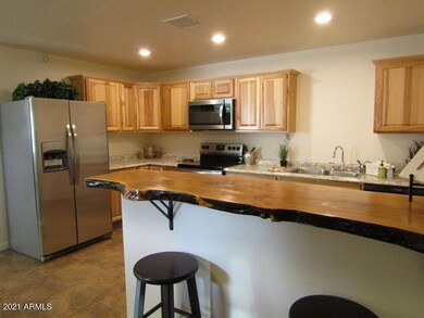 Breakfast bar
