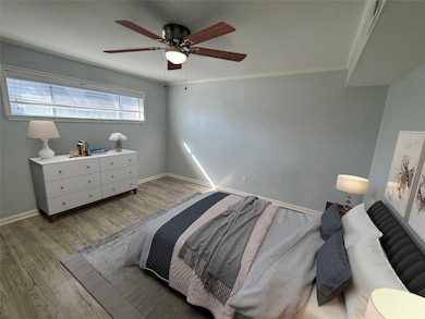 virtually staged bedroom