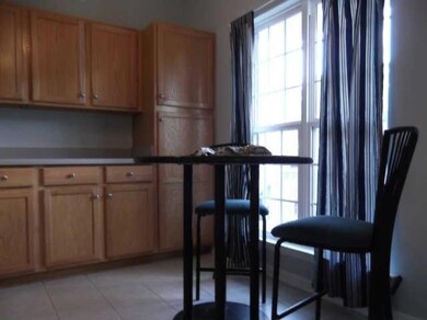 Eat in area in the kitchen