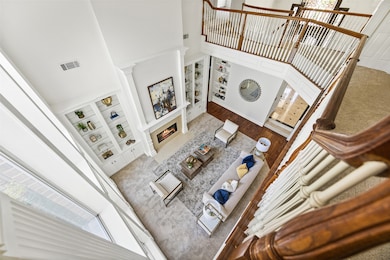 Oversized windows, plenty of shelf space and built-in cabinets!