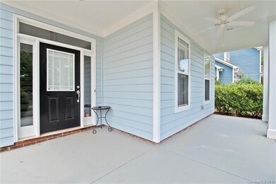 Large front porch for relaxing while sitting in ro