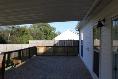 Huge Covered Back Deck