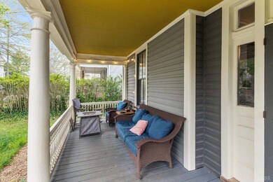 This porch has seen many happy hours visiting with friends and neighbors!