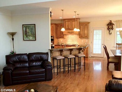 Den/Family/Great Room - Family Room opens to Gourm