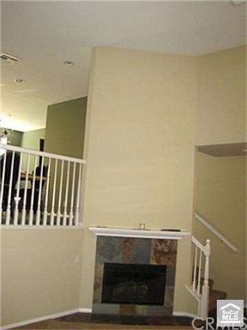 Fireplace in Downstairs Living Room