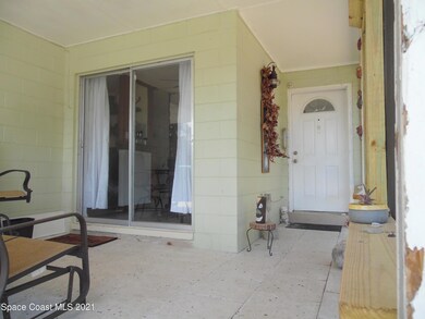 Porch front door