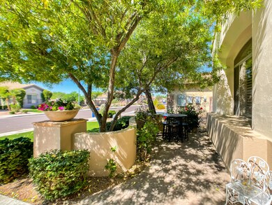 Front Patio area