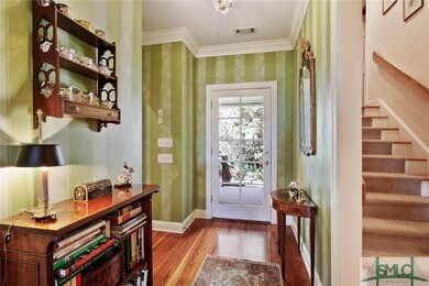Foyer with a lovely front door to allow maximum li