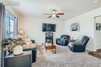 Another view of this roomy family room!